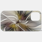 Floral Fractal, Fantasevloer met grondkleuren Case-Mate iPhone Case (Achterkant (horizontaal))