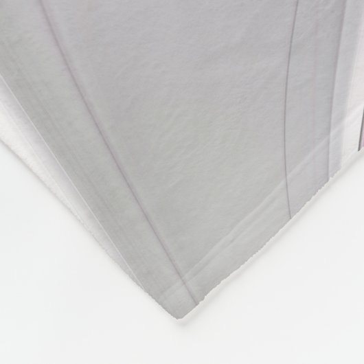 Floral Fractal Modern Abstract Bloemroze grijs Fleece Deken (Hoek)