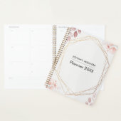 Floral & Frame Gold Mois et semaine (Devant avec enveloppe)