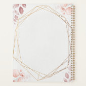 Floral & Frame Gold Mois et semaine (Dos)