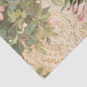 Floral Frans Roos Ephemera ontkoppeling Tissuepapier (Detail)