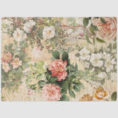 Floral Frans Roos Ephemera ontkoppeling Tissuepapier (Voorkant)