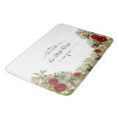 Floral French Powder Room Bath Mat (Gekanteld)