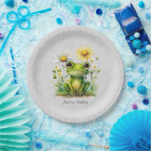 Floral Frog Paper Bord (Feest)
