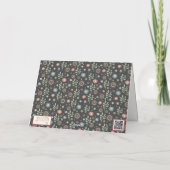 Floral Fun Customisé Inspirivity Carte pour notes  (Dos)