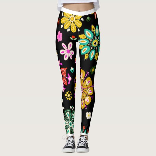 Floral Fun Leggings (Voorkant)