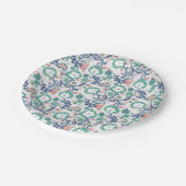 Floral Fun Print Papieren Bordje (Gekanteld)