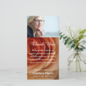 Floral funèbre commémoratif de Merci de sympathie (Debout devant)