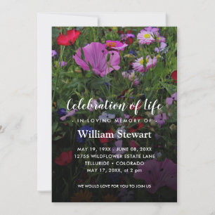 Floral Funeral Levensbloem Kaart