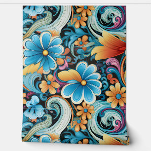 Floral Funkadelic Botanical Behang