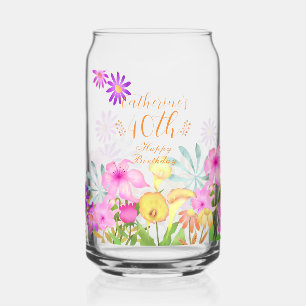 Floral Garden Blikvorm Glas