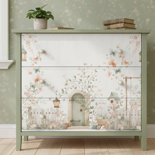 Floral Garden Decoupage Tissuepapier