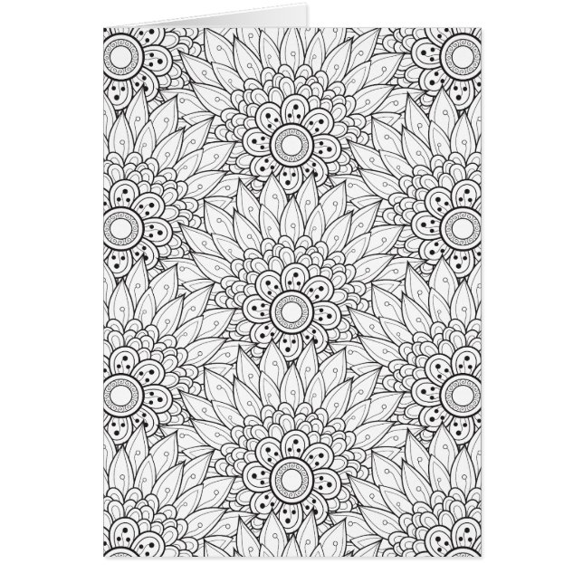 Floral Garden Doodle (Voorkant)