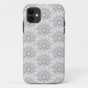 Floral Garden Doodle iPhone 11 Hoesje