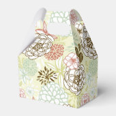 Floral Garden Gable Box Bedankdoosjes (Voorkant Zijde)