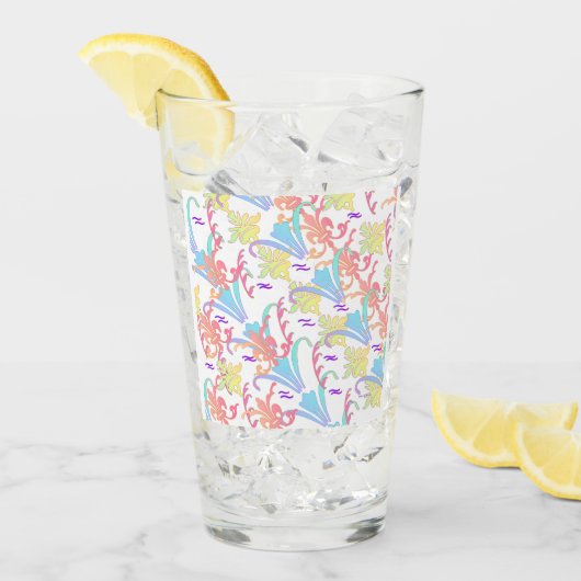 Floral Garden Tumbler (Voorkant ijs)