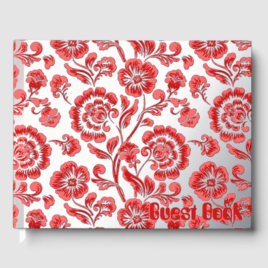 Floral Gastenboek (Voorkant)