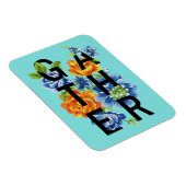Floral Gather Quote 2 Magneet (Rechterzijde)