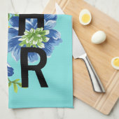 Floral Gather Quote Theedoek (Quarter Fold)