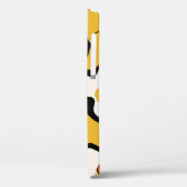 Floral  geel patroon met schetterende hand dr Case-Mate iPhone case (Achterkant / Links)