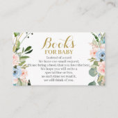 Floral genre révéler apporter une carte de boîtier (Devant)