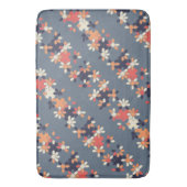 Floral Geometric Seamless Pattern Badmat (Voorkant Verticaal)