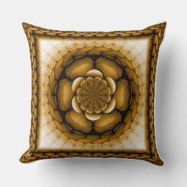 Floral geometrische versiering kussen