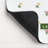  Floral gepersonaliseerde Muismat (Hoek)