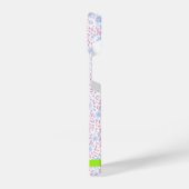 Floral Gepersonaliseerde Naam iPhone Case Hoesje (Linkerkant)