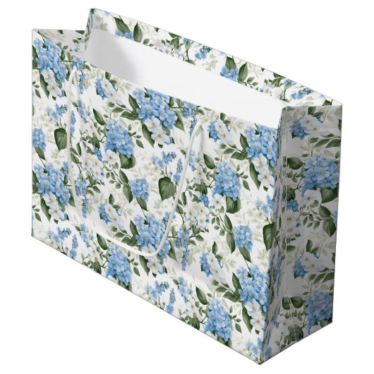 Floral Gift Bag Groot Cadeauzakje (Voorkant Gekanteld)