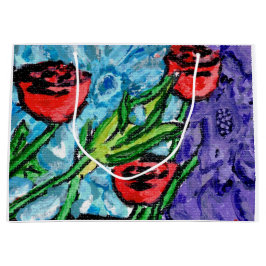 Floral Gift Bag Groot Cadeauzakje