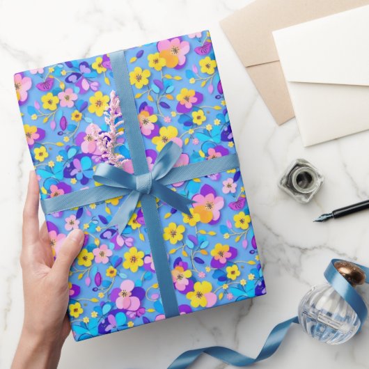 Floral Gift Wrap Cadeaupapier (Geschenken)