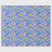 Floral Gift Wrap Cadeaupapier (Vlak)