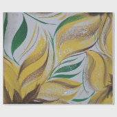 Floral Gift Wrap Cadeaupapier (Vlak)