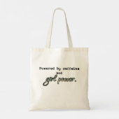 Floral Girl Power Tote Bag (Achterkant)