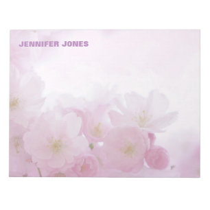 Floral Girly Cute Stylish Modern Professional Notitieblok