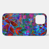Floral Glas in lood Case-Mate iPhone Case (Achterkant (horizontaal))