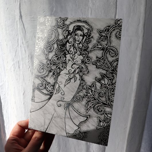 Floral Goddess Folie Kaarten