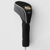 Floral Golf Head Hoesjes Golfheadcover (Schuin)
