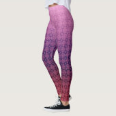 Floral, gradiënt leggings (Links)