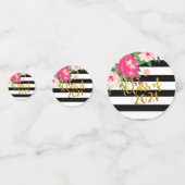 Floral Graduation Confetti - Classe de 2022 (Derrière)