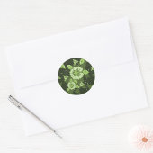 Floral Green Stickers