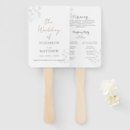 Floral Greenery Program Handwaaier