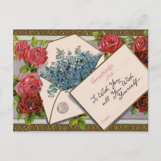  Floral Greeting Briefkaart