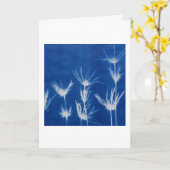 Floral Greeting Card Blank Inside Kaart (Gele Bloem)