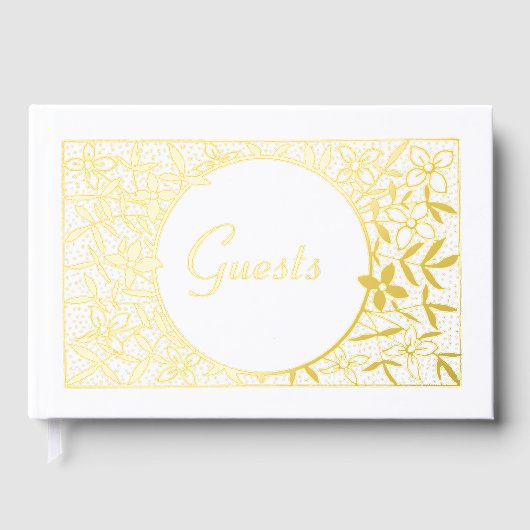 Floral grens gastenboek (Voorkant)