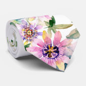 Floral Groomsmen Mariage Cravate (Roulé)