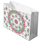 Floral Groot Cadeauzakje (Voorkant Gekanteld)