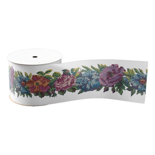  Floral Grosgrain Lint (Spoel)