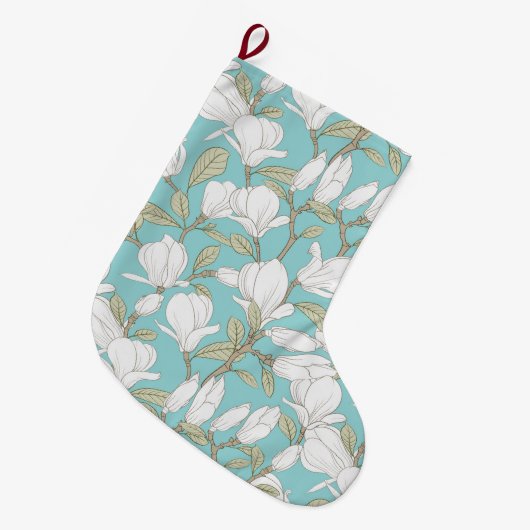 Floral Grote Kerstsok (Voorkant (Hangend))